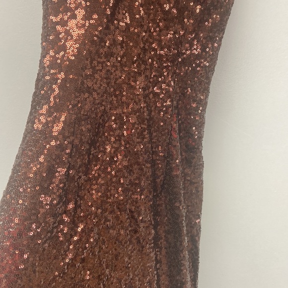 Women's Sequin Dresses with Slit - Picture 6 of 12